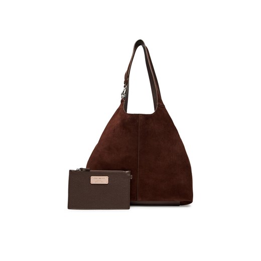 Torebka Coccinelle THE Coccinelle C-Easy E1 THE 11 01 01 Brązowy ze sklepu eobuwie.pl w kategorii Torby Shopper bag - zdjęcie 184781199