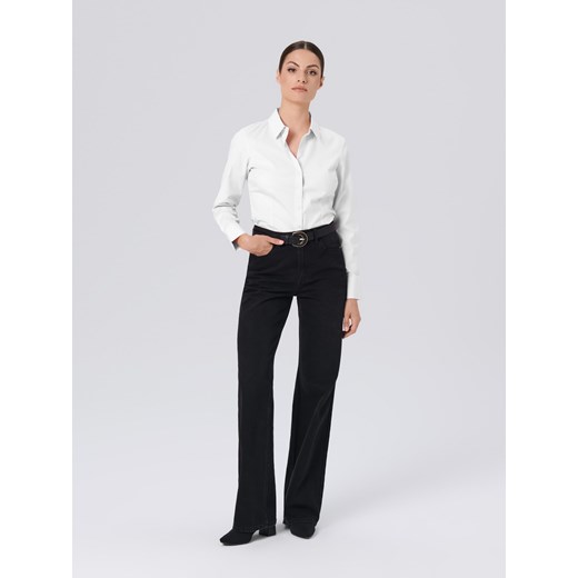 Sinsay - Koszula z długim rękawem - biały Sinsay L Sinsay