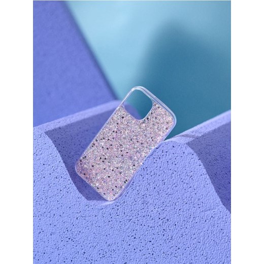Sinsay - Brokatowe etui na iPhone 13/14 - różowy ze sklepu Sinsay w kategorii Etui - zdjęcie 184782818