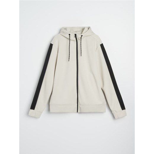 Sinsay - Bluza z kapturem - beżowy ze sklepu Sinsay w kategorii Bluzy męskie - zdjęcie 184782897