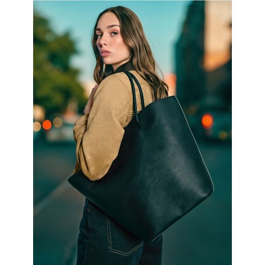 Sinsay - Torebka typu tote - czarny ze sklepu Sinsay w kategorii Torby Shopper bag - zdjęcie 184782937