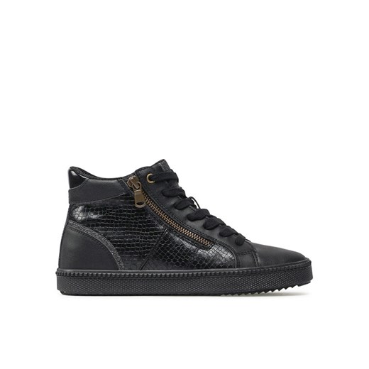 Sneakersy Geox D Blomiee B D166HB 00454 C9999 Czarny ze sklepu eobuwie.pl w kategorii Trampki damskie - zdjęcie 184784558