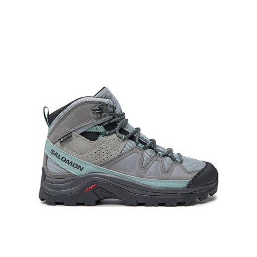Trekkingi Salomon Quest Rove Gore-Tex L47181600 Szary ze sklepu eobuwie.pl w kategorii Buty trekkingowe damskie - zdjęcie 184785288