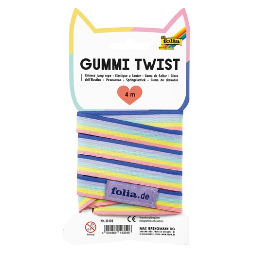folia PAPER Guma &quot;Rainbow&quot; do skakania - 5+ ze sklepu Limango Polska w kategorii Zabawki - zdjęcie 184786559