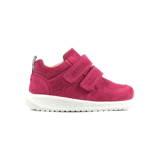 Richter Shoes Skórzane sneakersy &quot;Tommy&quot; w kolorze różowym ze sklepu Limango Polska w kategorii Buty sportowe dziecięce - zdjęcie 184786666