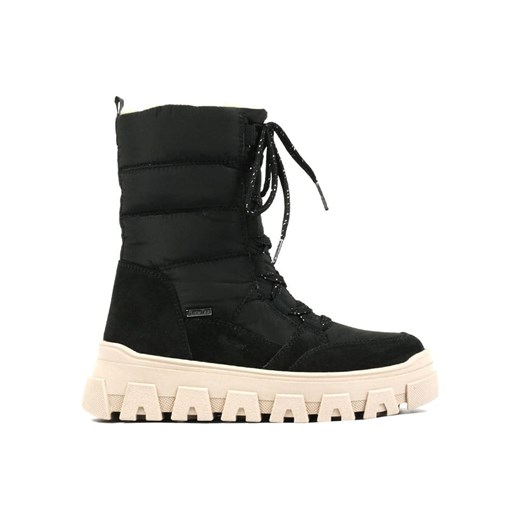 Richter Shoes Kozaki zimowe &quot;Iron&quot; w kolorze czarnym ze sklepu Limango Polska w kategorii Buty zimowe dziecięce - zdjęcie 184786697