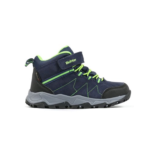 Richter Shoes Kozaki &quot;Kyle&quot; w kolorze granatowym ze sklepu Limango Polska w kategorii Buty zimowe dziecięce - zdjęcie 184786715