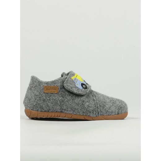 Richter Shoes Kapcie &quot;Filzi&quot; w kolorze szarym ze sklepu Limango Polska w kategorii Kapcie dziecięce - zdjęcie 184786757
