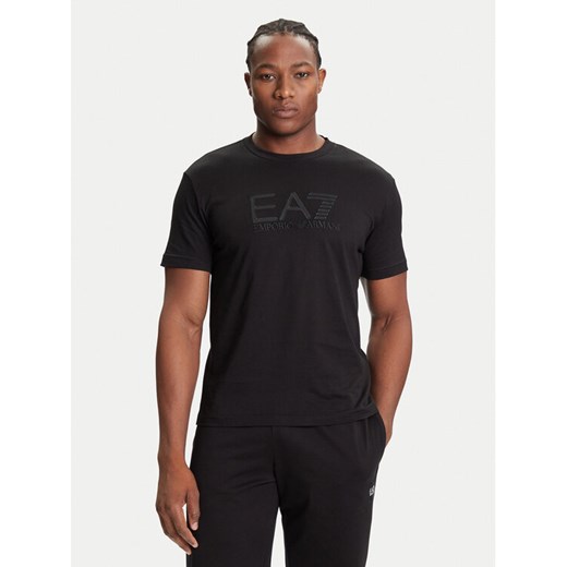 EA7 Emporio Armani T-Shirt 7M000898 AF10375 UC001 Czarny Regular Fit ze sklepu MODIVO w kategorii T-shirty męskie - zdjęcie 184787626