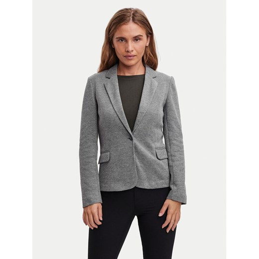 Vero Moda Marynarka Julia 10154123 Szary Regular Fit ze sklepu MODIVO w kategorii Marynarki damskie - zdjęcie 184787637