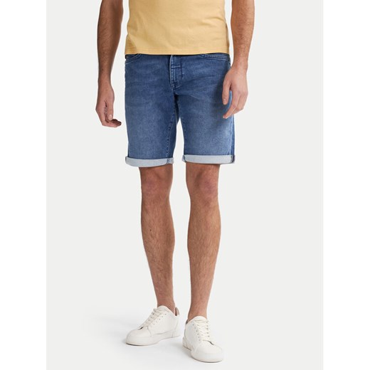 Petrol Industries Szorty jeansowe M-ROS-SHO001 Niebieski Slim Fit ze sklepu MODIVO w kategorii Spodenki męskie - zdjęcie 184787656