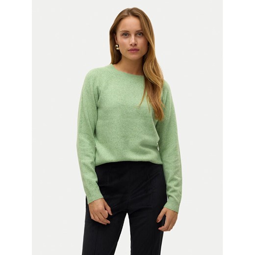 Vero Moda Sweter Doffy 10201022 Zielony Regular Fit ze sklepu MODIVO w kategorii Swetry damskie - zdjęcie 184787657