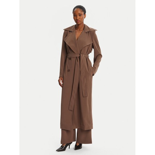 BARDOT Trencz Kira Trench Coat 57053JB3 Brązowy Regular Fit 8 MODIVO