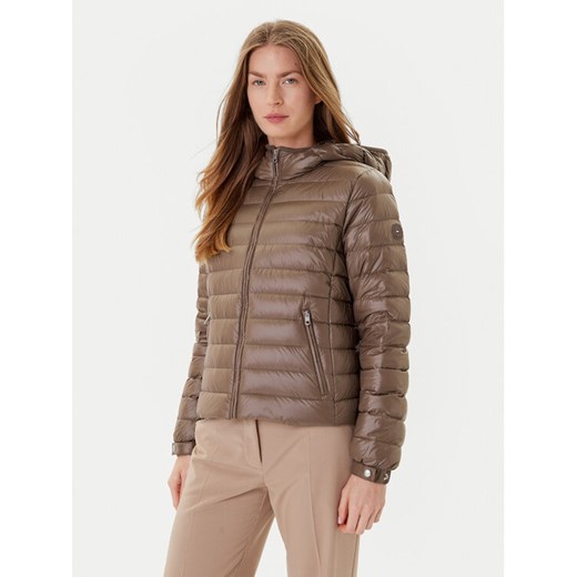 Tommy Hilfiger Kurtka puchowa WW0WW46788 Brązowy Regular Fit ze sklepu MODIVO w kategorii Kurtki damskie - zdjęcie 184787756