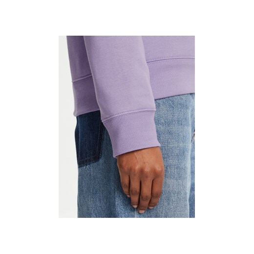 Tommy Jeans Bluza Flag DW0DW19959 Fioletowy Regular Fit Tommy Jeans S MODIVO