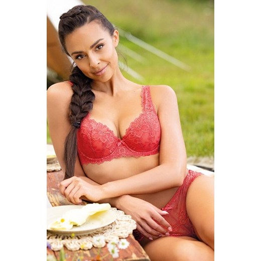 Figi damskie brazyliany ceglaste Carmela F-053/54/2, Kolor ceglasty, Rozmiar 36, Mat ze sklepu Primodo w kategorii Majtki damskie - zdjęcie 184788906