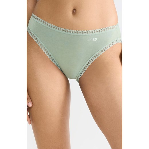 Sloggi 3-pack figi damskie Go Crush High Leg 10219672-V008, Kolor multicolour, Rozmiar XS, Sloggi ze sklepu Primodo w kategorii Majtki damskie - zdjęcie 184788975