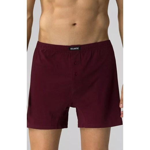 Atlantic 2-pack bokserki męskie luźne 2MBX-054-CAB/GRA, Kolor granatowo-bordowy, Rozmiar XL, ATLANTIC ze sklepu Intymna w kategorii Majtki męskie - zdjęcie 184789056