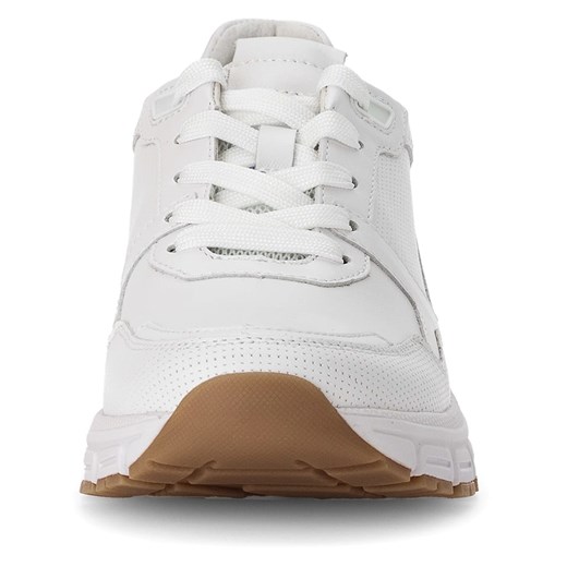 Gabor Skórzane sneakersy w kolorze białym Gabor 40 wyprzedaż Limango Polska