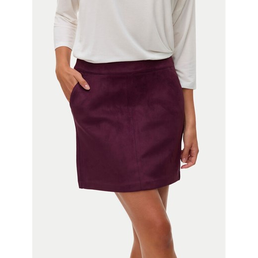 Vero Moda Spódnica mini Donnadina 10210430 Fioletowy Regular Fit ze sklepu MODIVO w kategorii Spódnice - zdjęcie 184790277