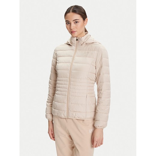 EA7 Emporio Armani Kurtka przejściowa 8NTB23 TNF8Z U1046 Beżowy Regular Fit ze sklepu MODIVO w kategorii Kurtki damskie - zdjęcie 184790285