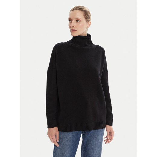 Weekend Max Mara Golf Borgia 2525366112 Czarny Relaxed Fit ze sklepu MODIVO w kategorii Swetry damskie - zdjęcie 184790297