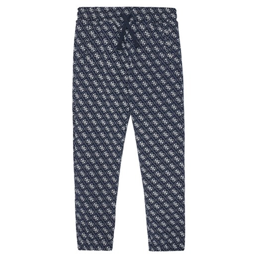 Guess Spodnie dresowe L5YQ15 KA6R4 Granatowy Regular Fit ze sklepu MODIVO w kategorii Spodnie dziewczęce - zdjęcie 184790309
