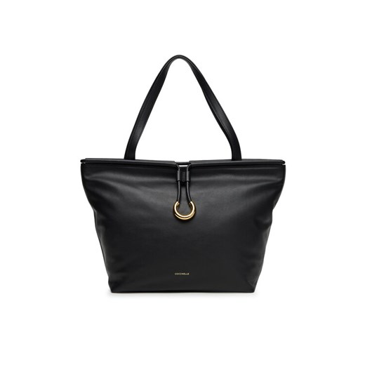 Coccinelle Torebka Bag Smoth L E1 T1F 11 01 01 Czarny ze sklepu MODIVO w kategorii Torby Shopper bag - zdjęcie 184790367
