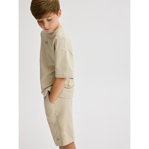 Reserved - Bawełniany komplet - kremowy Reserved 146 (10 lat) Reserved
