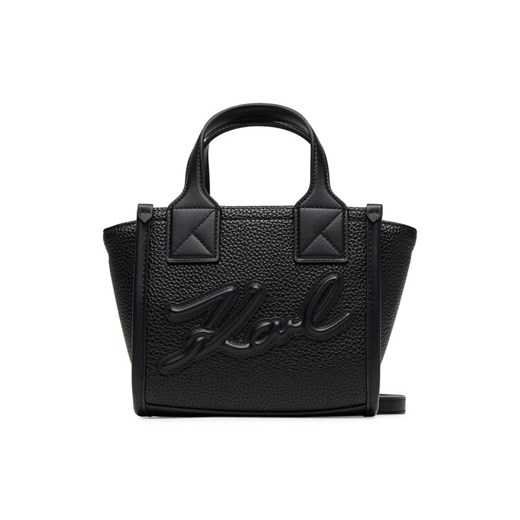 Torebka KARL LAGERFELD A3W30028 Czarny ze sklepu eobuwie.pl w kategorii Torebki damskie - zdjęcie 184793236