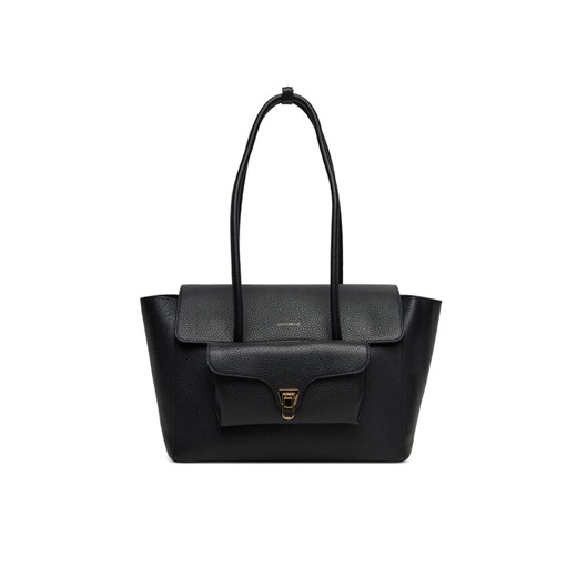 Torebka Coccinelle Linea E1 T8A 11 02 01 Czarny ze sklepu eobuwie.pl w kategorii Torby Shopper bag - zdjęcie 184793247