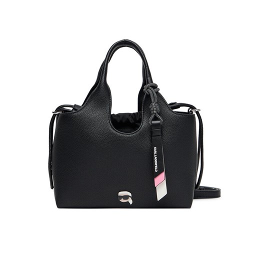 Torebka KARL LAGERFELD A3W30098 Czarny ze sklepu eobuwie.pl w kategorii Torby Shopper bag - zdjęcie 184793347