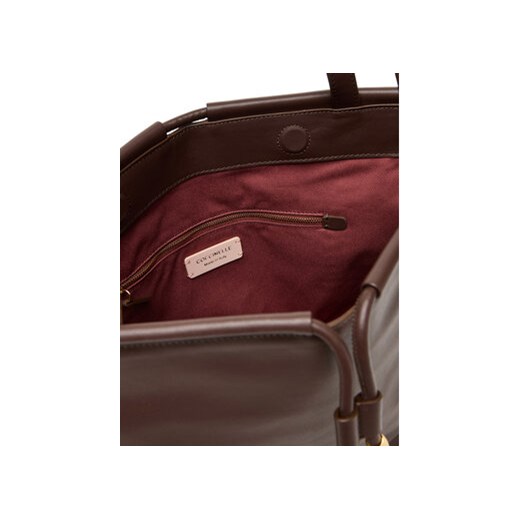 Torebka Coccinelle Bag Smoth L E1 T1F 11 01 01 Brązowy Coccinelle 00 eobuwie.pl