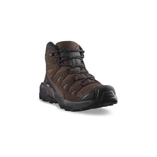 Trekkingi Salomon X Ultra 360 Leather Mid Gore-Tex L47570900 Brązowy Salomon 40 eobuwie.pl