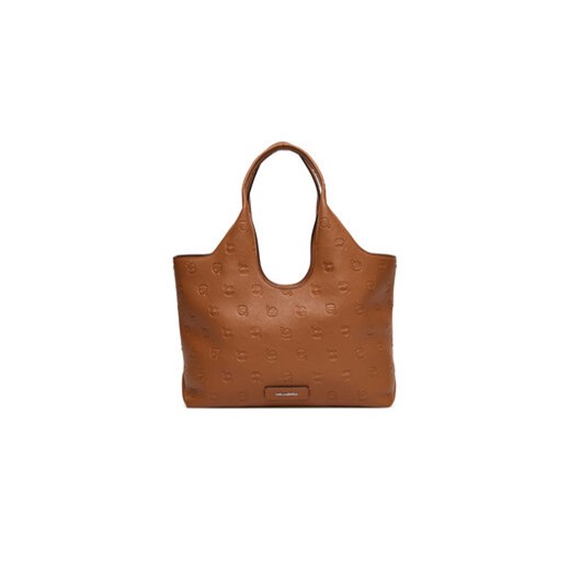 Torebka KARL LAGERFELD A3W30302 Brązowy Karl Lagerfeld OS eobuwie.pl