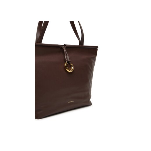 Torebka Coccinelle Bag Smoth L E1 T1F 11 01 01 Brązowy Coccinelle 00 eobuwie.pl