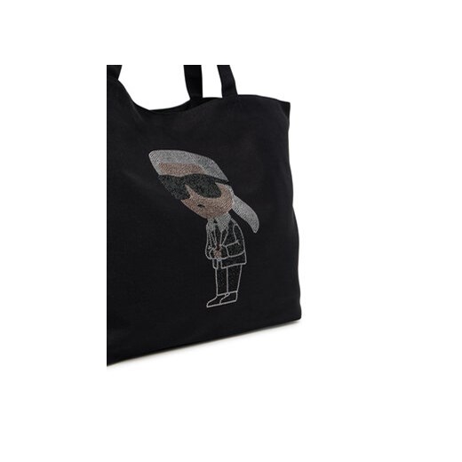 Torebka KARL LAGERFELD A3W50016 Czarny Karl Lagerfeld OS eobuwie.pl