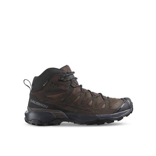 Salomon Trekkingi X Ultra 360 Leather Mid Gore-Tex L47570900 Brązowy ze sklepu MODIVO w kategorii Buty trekkingowe męskie - zdjęcie 184794077
