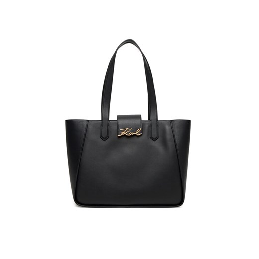 KARL LAGERFELD Torebka A3W30133 Czarny ze sklepu MODIVO w kategorii Torby Shopper bag - zdjęcie 184794147