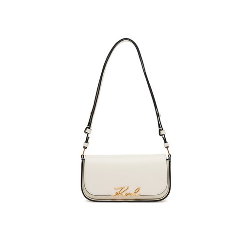 KARL LAGERFELD Torebka A1W30039 Écru ze sklepu MODIVO w kategorii Listonoszki - zdjęcie 184794168