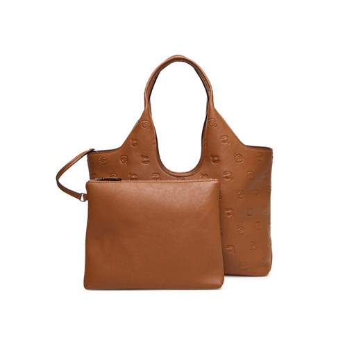 KARL LAGERFELD Torebka A3W30302 Brązowy ze sklepu MODIVO w kategorii Torby Shopper bag - zdjęcie 184794227