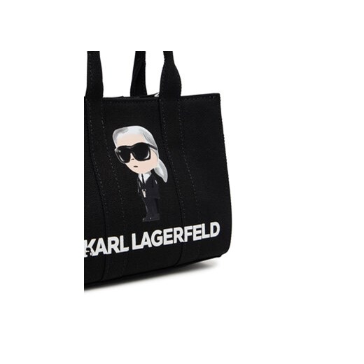 KARL LAGERFELD Torebka A3W50109 Czarny Karl Lagerfeld OS MODIVO