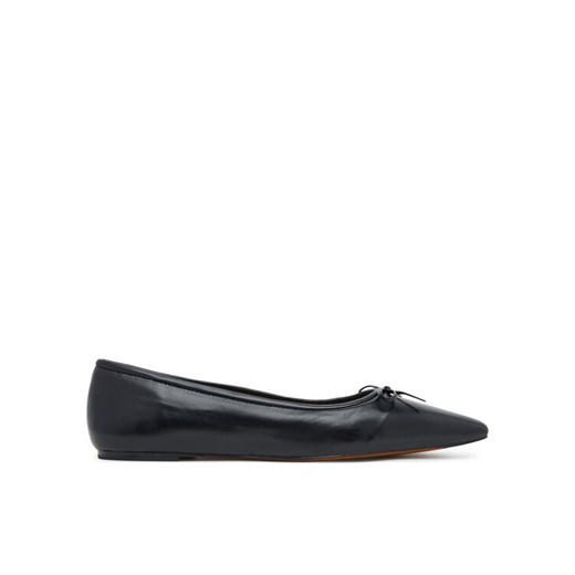 Polo Ralph Lauren Baleriny 818970184001 Czarny ze sklepu MODIVO w kategorii Balerinki - zdjęcie 184797645
