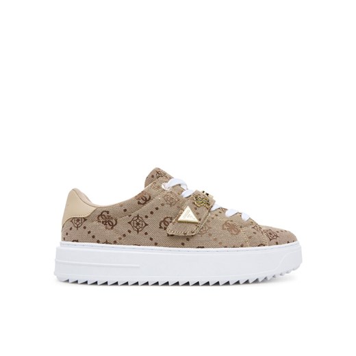 Guess Sneakersy 175397 Brązowy ze sklepu MODIVO w kategorii Buty sportowe damskie - zdjęcie 184797647