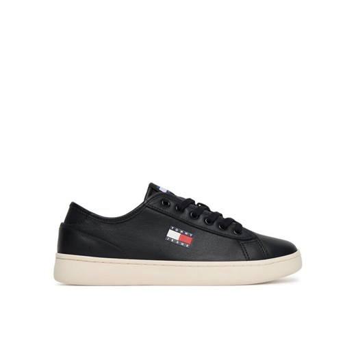 Tommy Jeans Tenisówki Tjw Lightweight Court EN0EN02875 Czarny ze sklepu MODIVO w kategorii Trampki damskie - zdjęcie 184797717