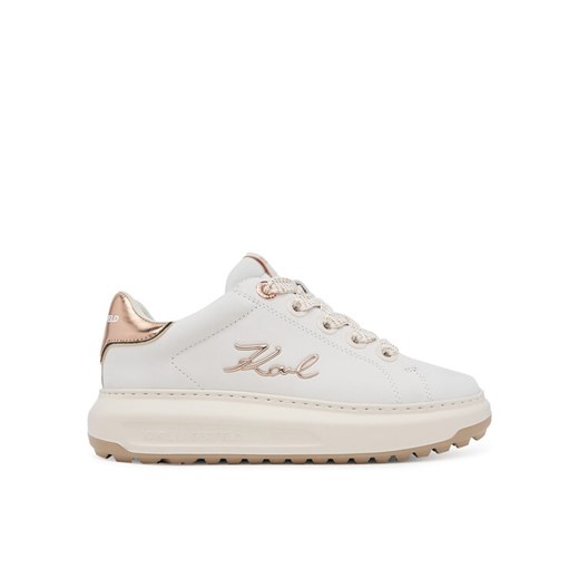 KARL LAGERFELD Sneakersy KL67518A Biały ze sklepu MODIVO w kategorii Buty sportowe damskie - zdjęcie 184797739
