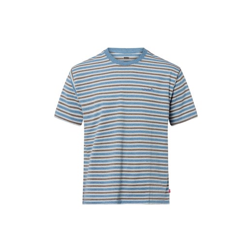 Levi's T-shirt męski Mężczyźni Dżersej niebieski w paski ze sklepu vangraaf w kategorii T-shirty męskie - zdjęcie 184798907
