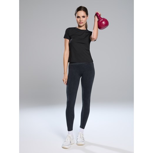 Sinsay - Koszulka z krótkim rękawem - czarny Sinsay XL Sinsay