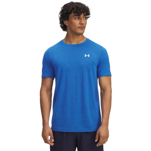 Męska koszulka treningowa Under Armour UA Vanish Seamless SS - niebieska ze sklepu Sportstylestory.com w kategorii T-shirty męskie - zdjęcie 184799546
