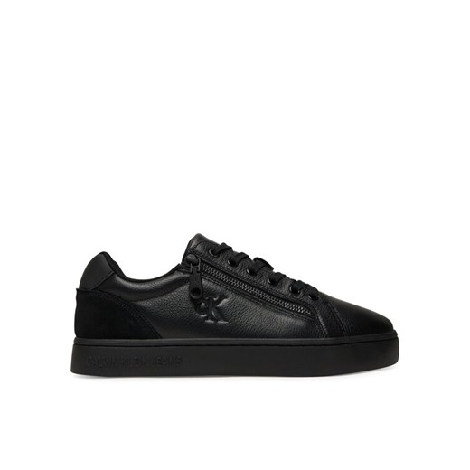 Sneakersy Calvin Klein Jeans Classic Cupsole Zip Low In YM0YM01318 Czarny ze sklepu eobuwie.pl w kategorii Buty sportowe męskie - zdjęcie 184799739